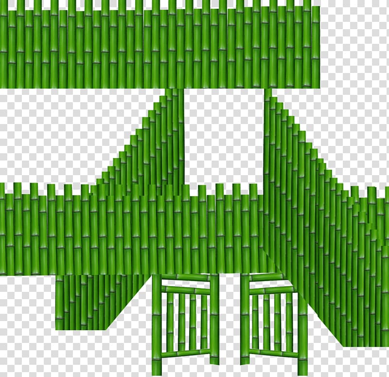 Fence, Bamboo decor transparent background PNG clipart