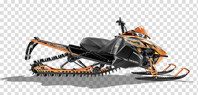 Arctic Cat Snowmobile All-terrain vehicle Motorcycle, snow transparent background PNG clipart