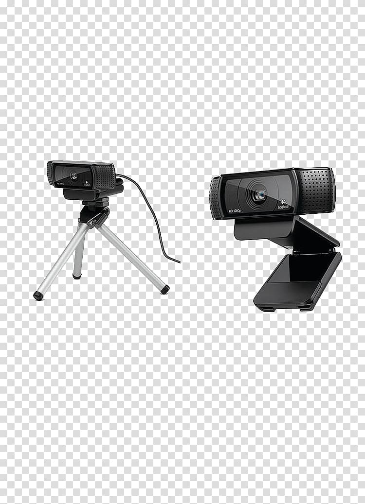 Webcam Microphone 1080p High-definition video Camera, HD camera transparent background PNG clipart
