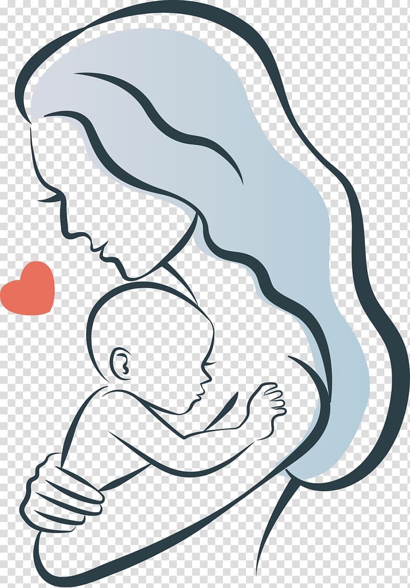 woman carrying child illustration, Mother Infant Child Illustration, Mother holding baby transparent background PNG clipart