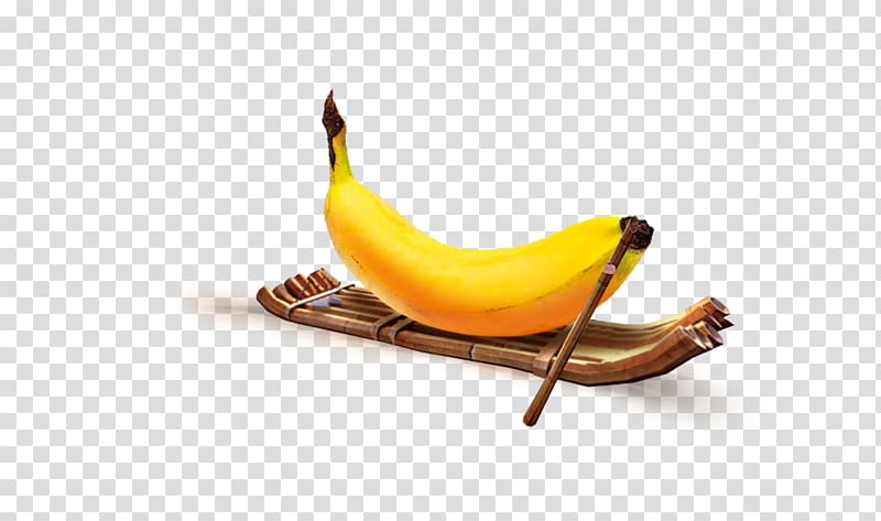 Banana Raft Boat , Banana Boat transparent background PNG clipart
