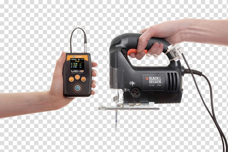 Vibration white finger Acoustics Measurement Tool, old gas meter transparent background PNG clipart