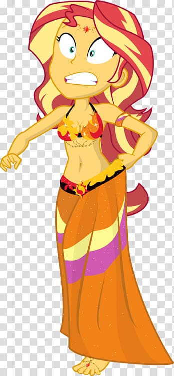 Sunset Shimmer Rarity My Little Pony: Equestria Girls Belly dance, twilight sparkle belly dancer transparent background PNG clipart