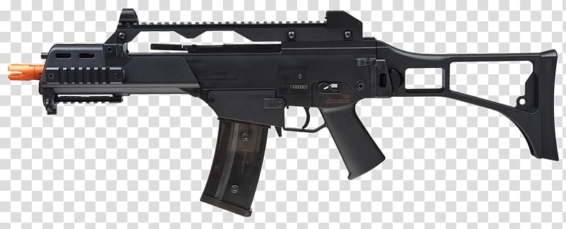 Heckler & Koch G36 Heckler & Koch MP5 Airsoft Guns Rifle, assault riffle transparent background PNG clipart