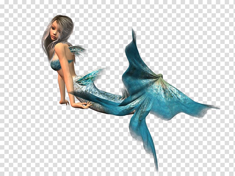 mermaid 3D model illustration, Mermaid , Mermaid transparent background PNG clipart