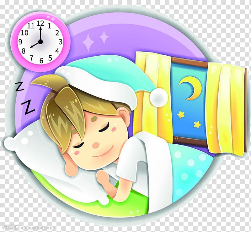 go to bed,the girl transparent background PNG clipart