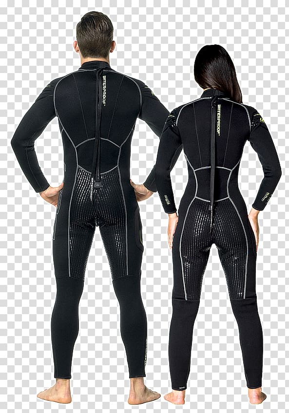 Wetsuit Diving suit Neoprene Scuba diving Underwater diving, suit m transparent background PNG clipart