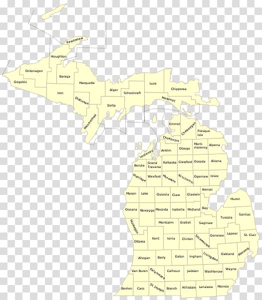 Monroe County, Michigan Leelanau County, Michigan Ojibwe language Map, Alcona County Michigan transparent background PNG clipart