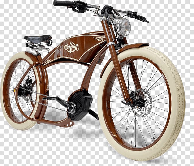 Electric bicycle Motorcycle Chopper bicycle, Bicycle transparent background PNG clipart