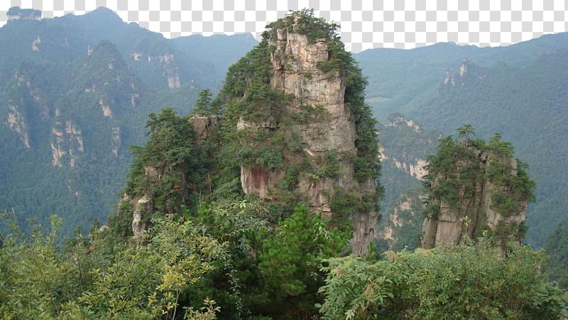 Zhangjiajie National Forest Park u067eu0627u0631u06a9 u062cu0646u06afu0644u06cc Tourist attraction , Zhangjiajie National Forest Park, eleven transparent background PNG clipart