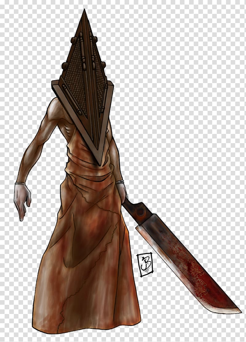 Silent Hill 2 Pyramid Head Png Free Stock - Silent Hill Pyramid Head  Transparent PNG - 640x383 - Free Download on NicePNG