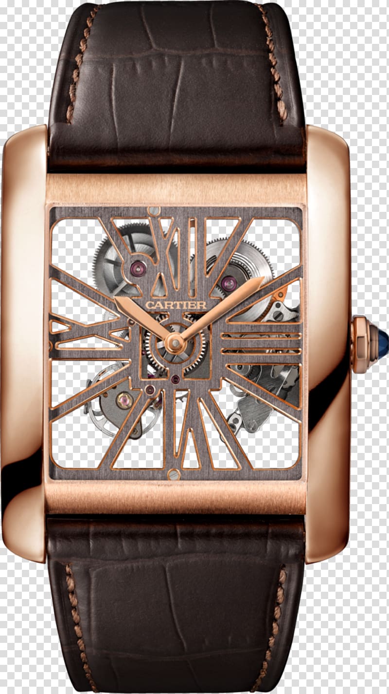 Cartier Tank MC Watch Jewellery, watch transparent background PNG clipart