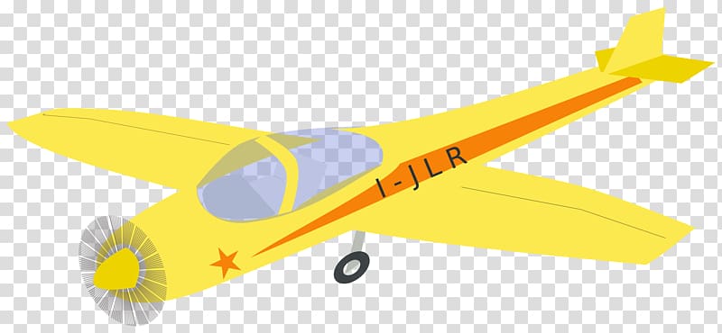 Airplane Light aircraft Yellow , planes transparent background PNG clipart