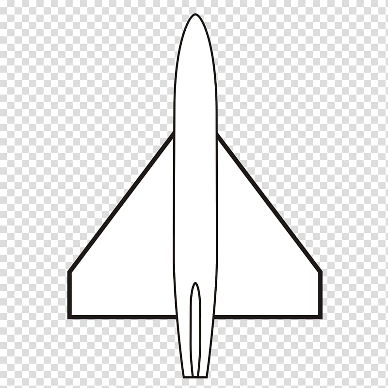 Airplane Fixed-wing aircraft Delta wing Wing configuration, airplane transparent background PNG clipart