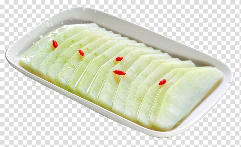 Hot pot Wax gourd Food Vegetable Melon, Food melon pieces transparent background PNG clipart