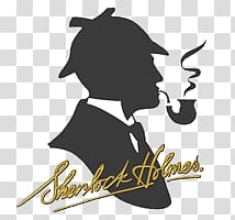 Sherlock Holmes , Sherlock Holmes Logo transparent background PNG clipart