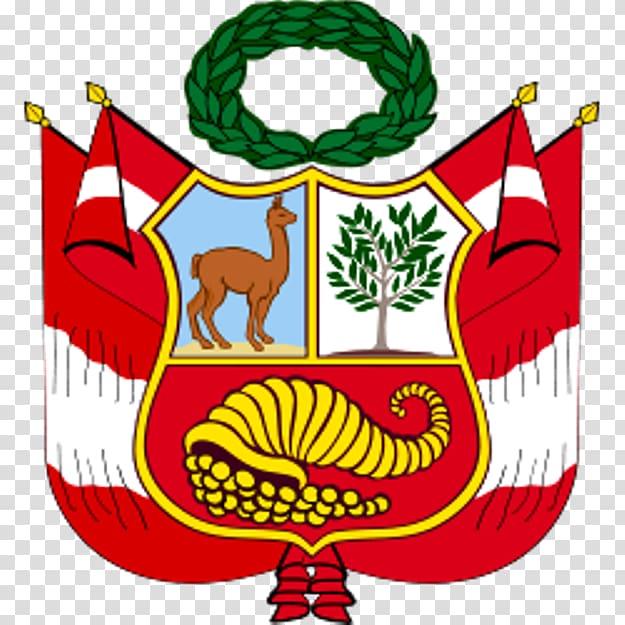 Coat of arms of Peru Embassy of Peru Symbol Peruvian War of Independence, symbol transparent background PNG clipart