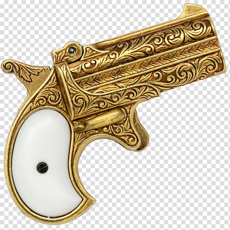 Derringer Pistol Firearm Weapon Gun barrel, L transparent background PNG clipart