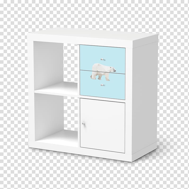Kallax Expedit Furniture IKEA Hylla, polar bear transparent background PNG clipart