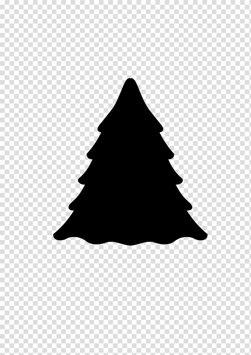 Evergreen Tree Pine Norway spruce Fir, tree silhouette transparent background PNG clipart