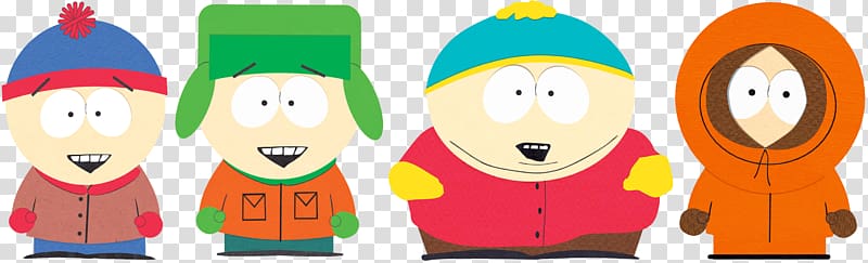 South Park characters, South Park Characters Stan Kyle Cartman Kenny transparent background PNG clipart