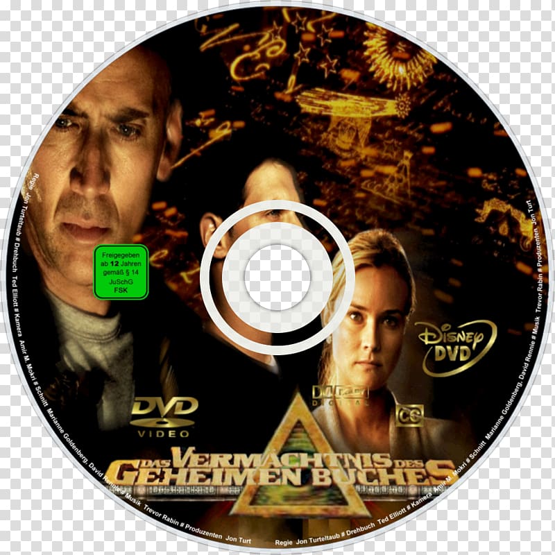National Treasure DVD Blu-ray disc Film, dvd transparent background PNG clipart