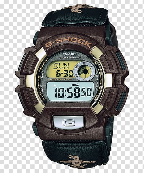 G-Shock Casio Brand Watch strap, G Shock transparent background PNG clipart