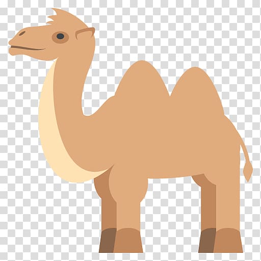 Bactrian camel Emoji Dromedary Emoticon SMS, camel transparent background PNG clipart