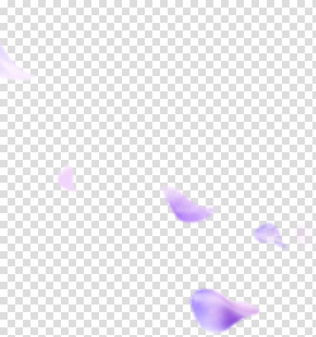 purple falling petals, Purple Lilac Petal Lavender, Lilac petals falling transparent background PNG clipart
