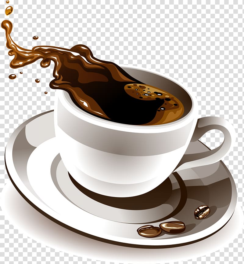 Coffee Tea Espresso Cafe Masala chai, Coffee transparent background PNG clipart