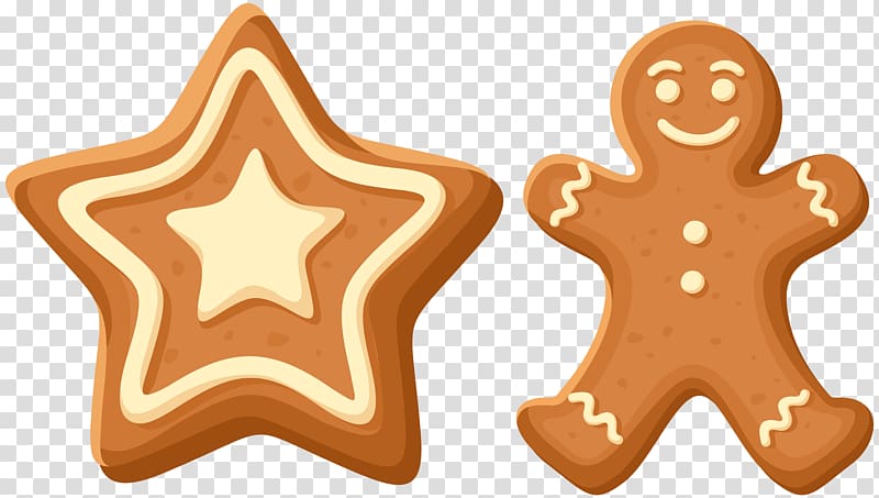 The Gingerbread Man Gingerbread house, cookie transparent background PNG clipart