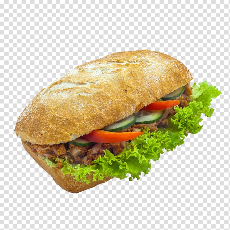 Bánh mì Cheeseburger Breakfast sandwich Bocadillo Fast food, junk food transparent background PNG clipart