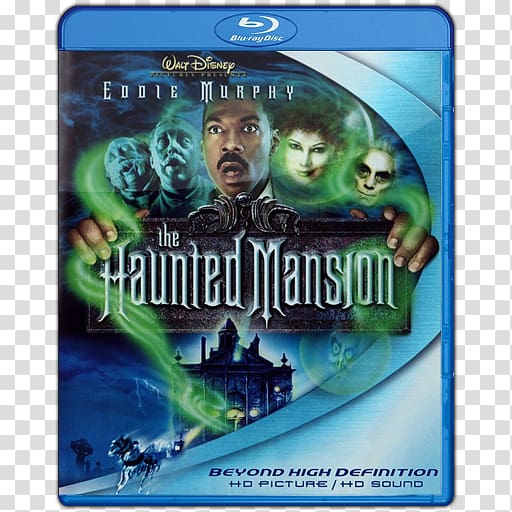 Jim Evers Blu-ray disc Haunted house Film Comedy, Haunted Mansion transparent background PNG clipart