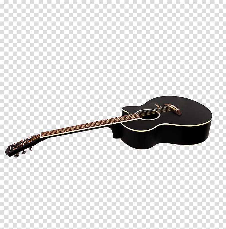 black electric guitar transparent background PNG clipart