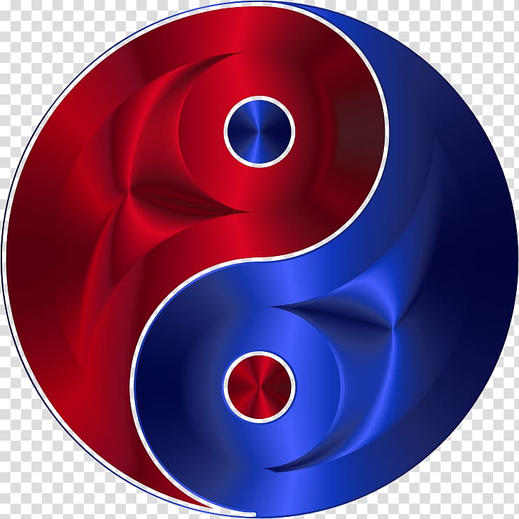Yin and yang Sticker , sapphire transparent background PNG clipart