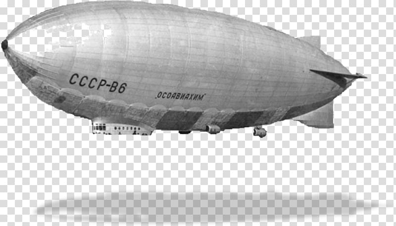 Zeppelin Rigid airship SSSR-V6 OSOAVIAKhIM Blimp, others transparent background PNG clipart