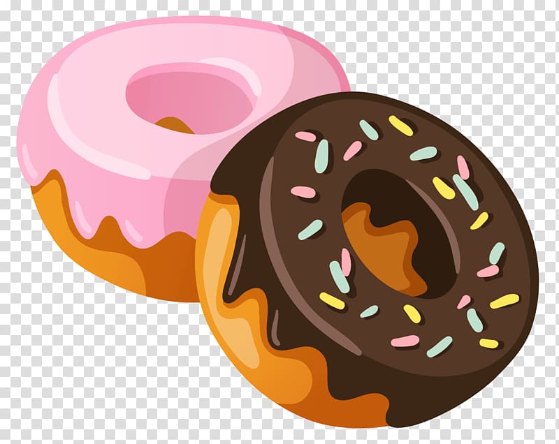 Donut transparent background PNG clipart