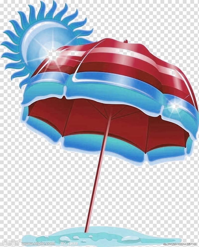 Umbrella Auringonvarjo Red, Red simple parasol decorative pattern transparent background PNG clipart