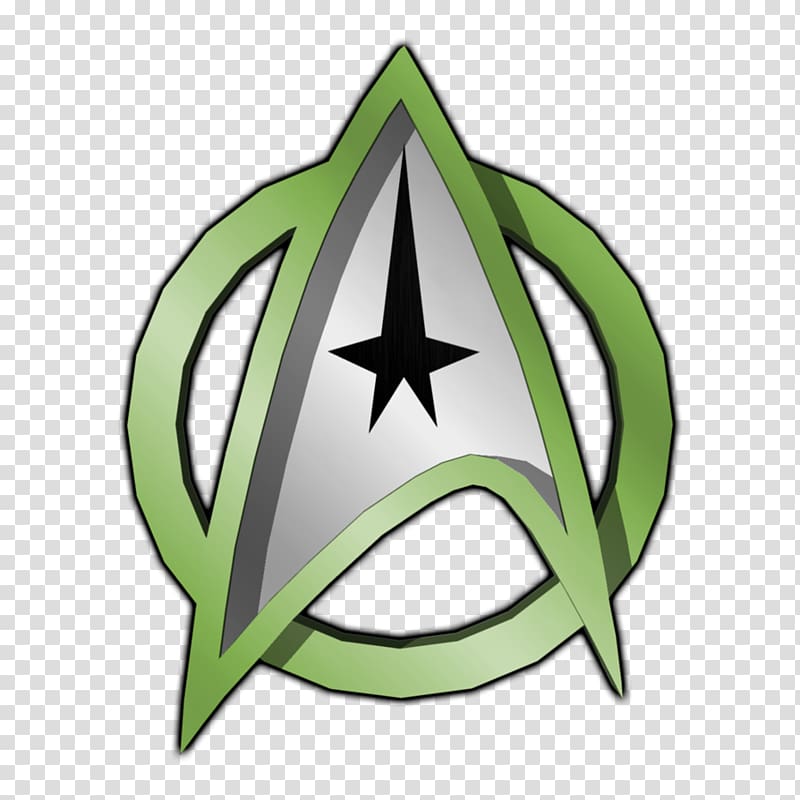 Logo Starfleet Starship Enterprise Symbol Spock, insignia transparent background PNG clipart