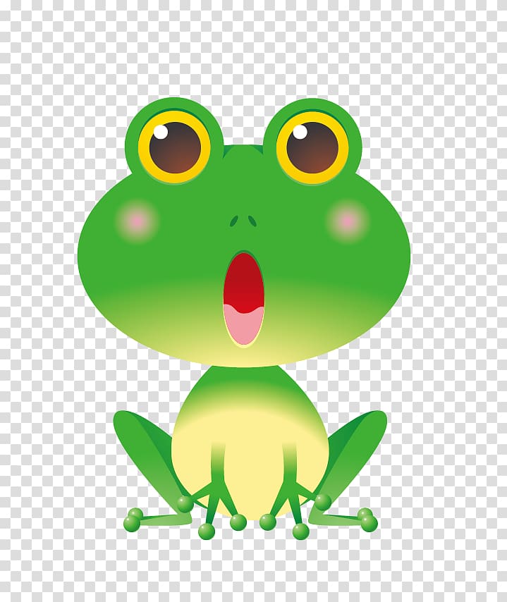 cute tree frog drawing