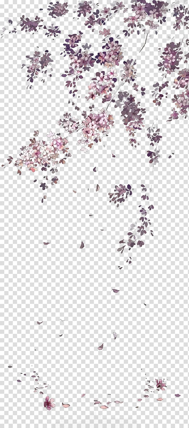 white and red flowers, Cherry blossom Para Para, cherry blossoms transparent background PNG clipart