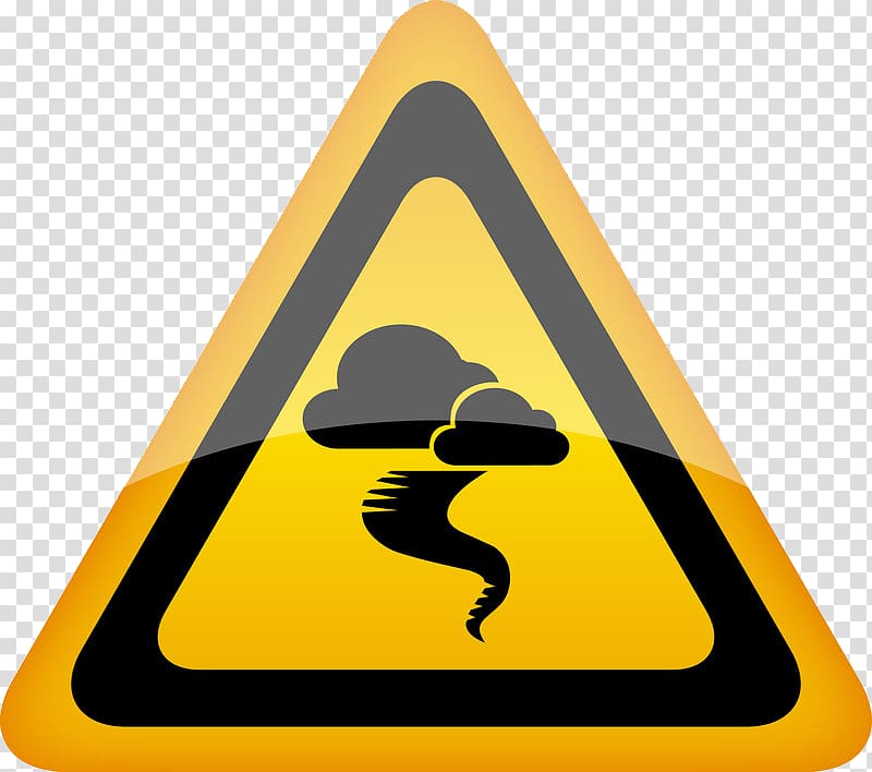 Tornado warning 1999 Oklahoma tornado outbreak Warning sign Storm warning, tornado transparent background PNG clipart