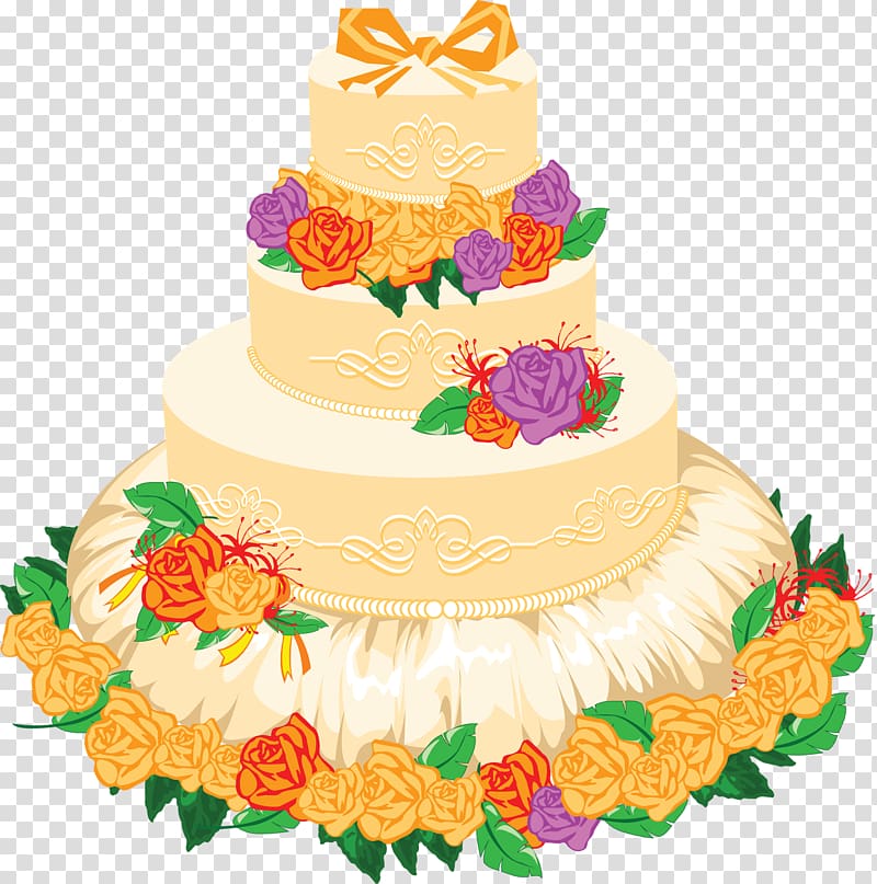 Wedding cake Birthday cake Cupcake Sponge cake , cake transparent background PNG clipart