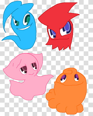 Pac-Man Ghosts Drawing Video game, others transparent background PNG clipart thumbnail