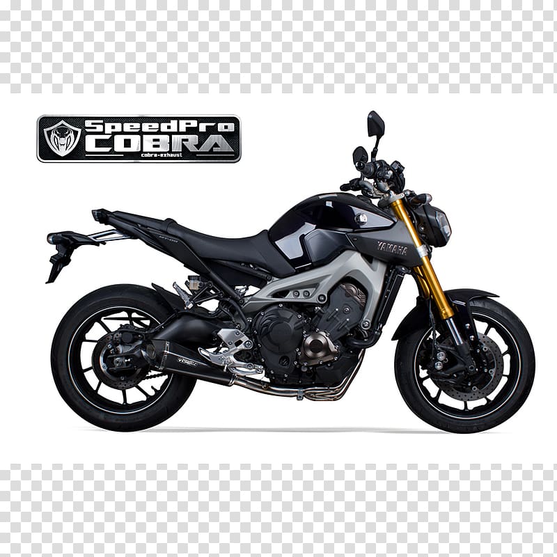 Yamaha FZ-09 Yamaha Tracer 900 Motorcycle Exhaust system Car, motorcycle transparent background PNG clipart
