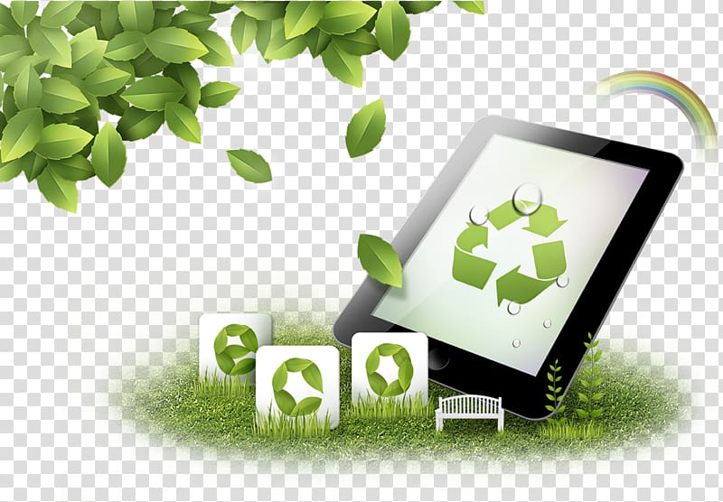 Solar energy Recycling Low-density polyethylene Waste, Recyclable flag and tablet transparent background PNG clipart