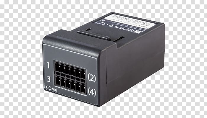 Loudspeaker Quadrilateral Adapter Computer hardware Radio receiver, Serial Port transparent background PNG clipart