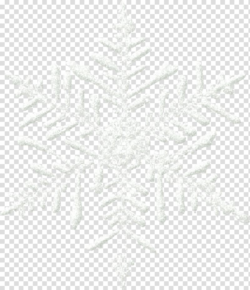Snowflake White Light, Christmas New Year snowflake transparent background PNG clipart