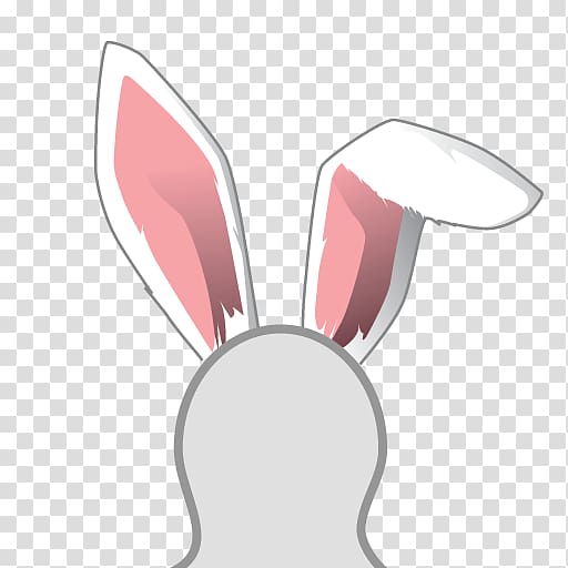 Easter Bunny Ears Headband Clip Art Vector and PNG