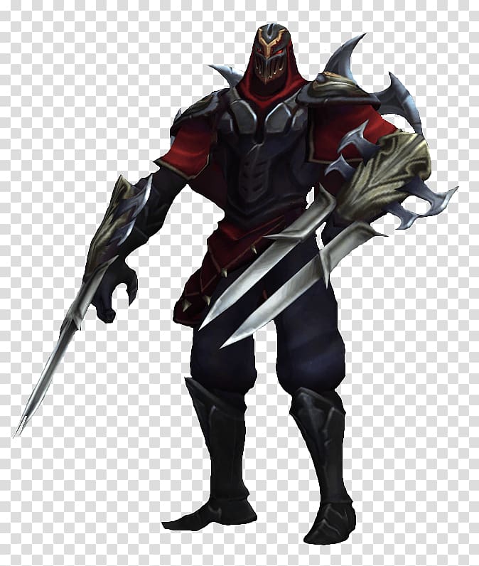 League of Legends Zed illustration, Zed Warrior transparent background PNG clipart